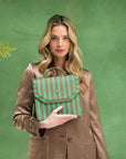 Frances / Cross Body Bag Medium / Stripe / MOQ 1