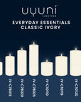 Flameless Candle / Everyday Essentials / Classic Ivory