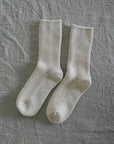 Luxe / Cashmere Wool Socks / Natural