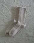 Luxe / Cashmere Wool Socks / Taupe