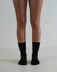 Luxe / Cotton Socks / Black