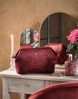 Cooper / Cosmetic Purse Extra Large / Velvet Quilted / MOQ 1