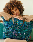 Tilda / Tote Bag / Querida Quilted Velvet / Dark Blue / MOQ 1