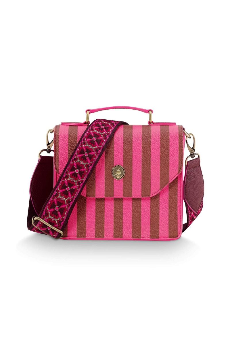 Frances / Cross Body Bag Small / Stripe / MOQ 1
