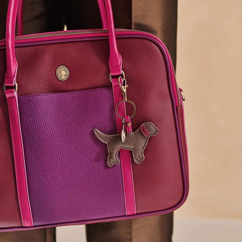 Key Charm Pucky / Brown Dog / MOQ 12