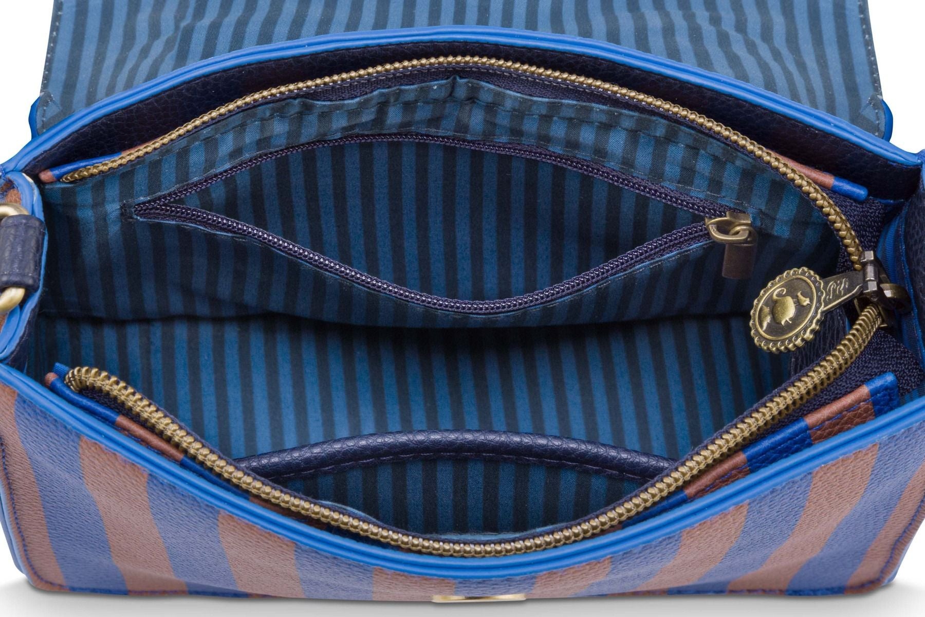 Frances / Cross Body Bag Small / Stripe / MOQ 1