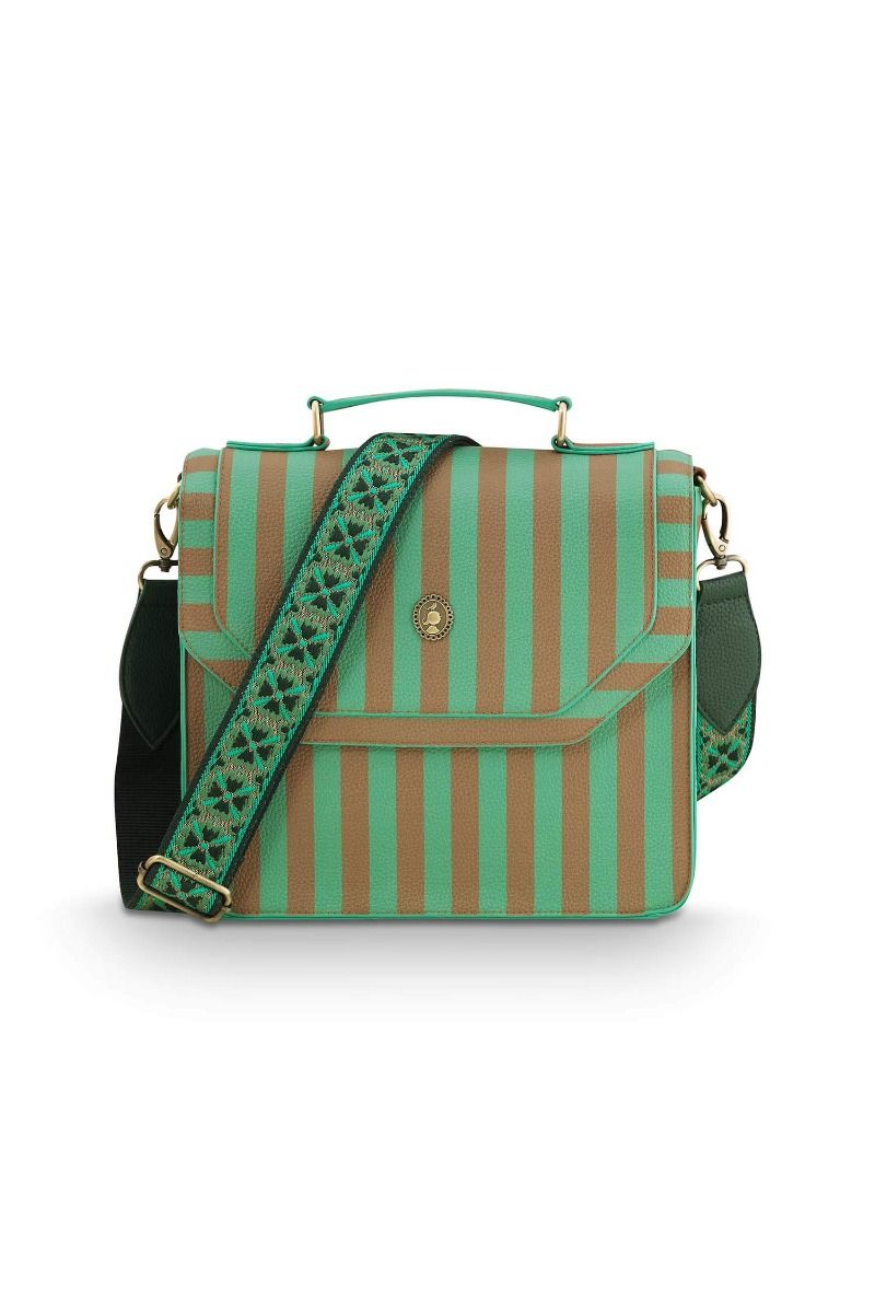 Frances / Cross Body Bag Medium / Stripe / MOQ 1