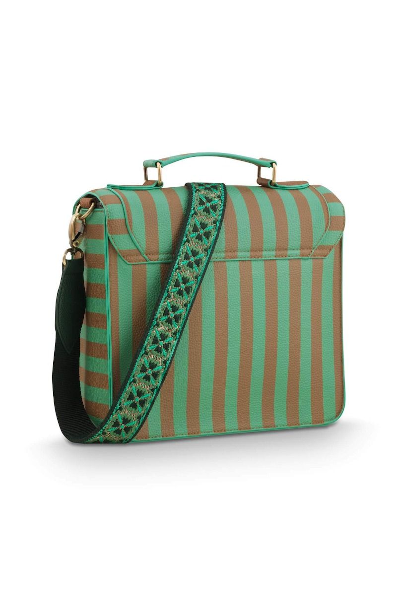 Frances / Cross Body Bag Medium / Stripe / MOQ 1