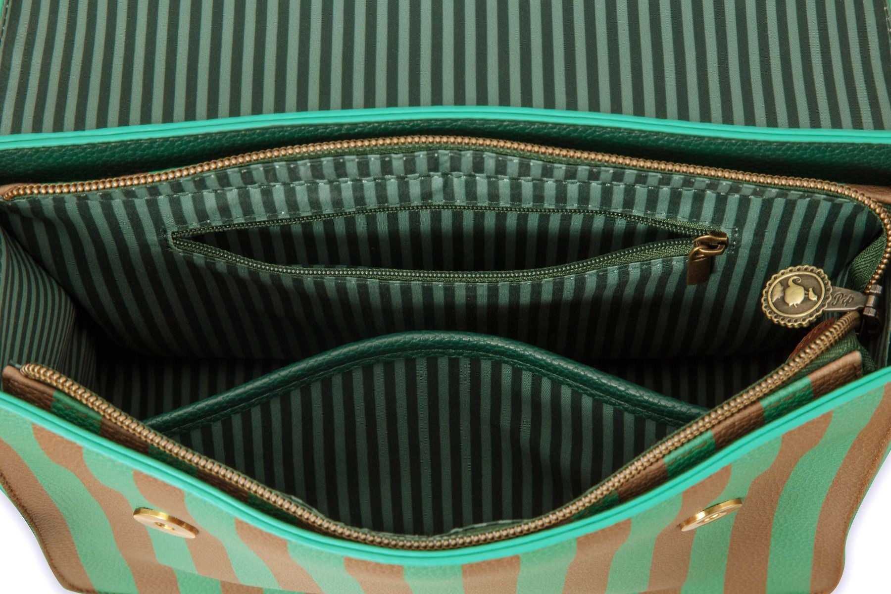 Frances / Cross Body Bag Medium / Stripe / MOQ 1