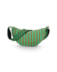 Freya / Half Moon / Cross Body Bag / Stripe / MOQ 1