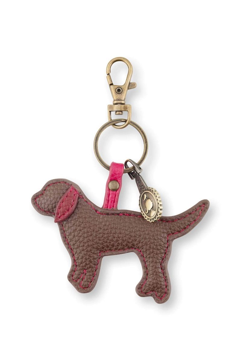 Key Charm Pucky / Brown Dog / MOQ 12