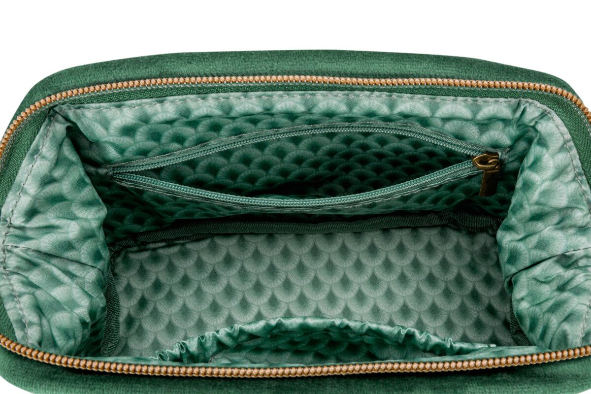 Cooper / Cosmetic Purse Small / Velvet Quilted / MOQ 1