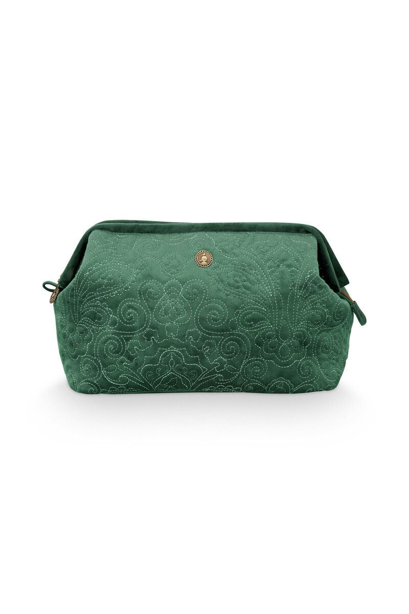 Cooper / Cosmetic Purse Extra Large / Velvet Quilted / MOQ 1