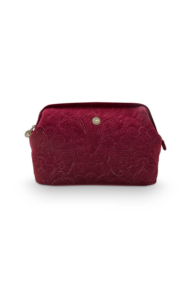 Cooper / Cosmetic Purse Extra Large / Velvet Quilted / MOQ 1