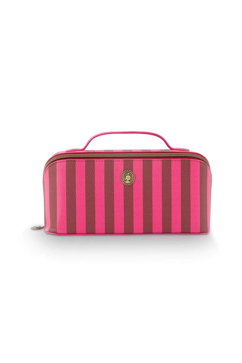 Cyrille / Cosmetic Bag Medium / Stripe/ MOQ 1