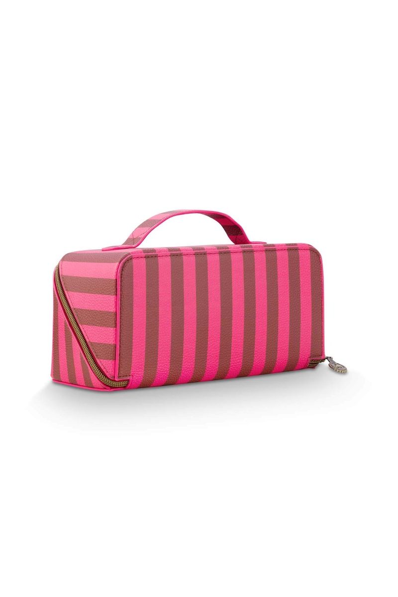 Cyrille / Cosmetic Bag Medium / Stripe/ MOQ 1