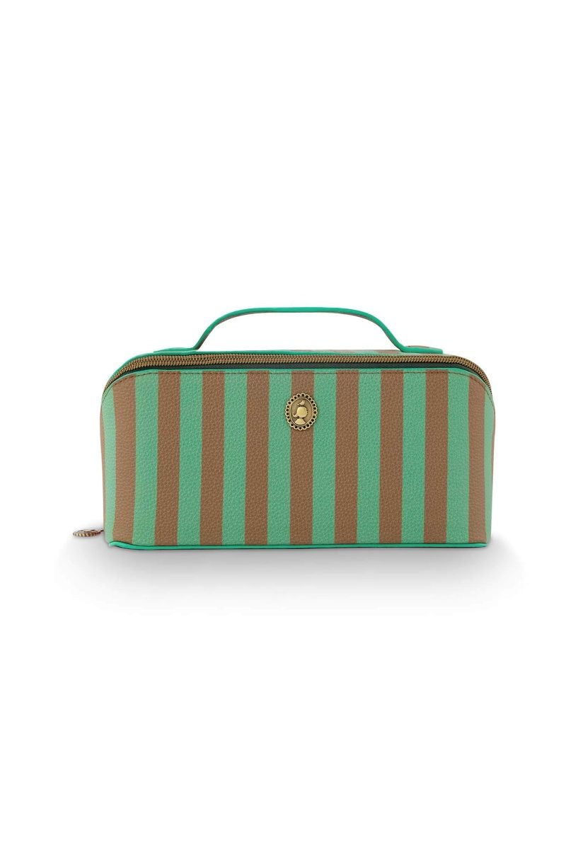 Cyrille / Cosmetic Bag Medium / Stripe/ MOQ 1