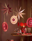 Christmas Star & Rosette  / MOQ 1
