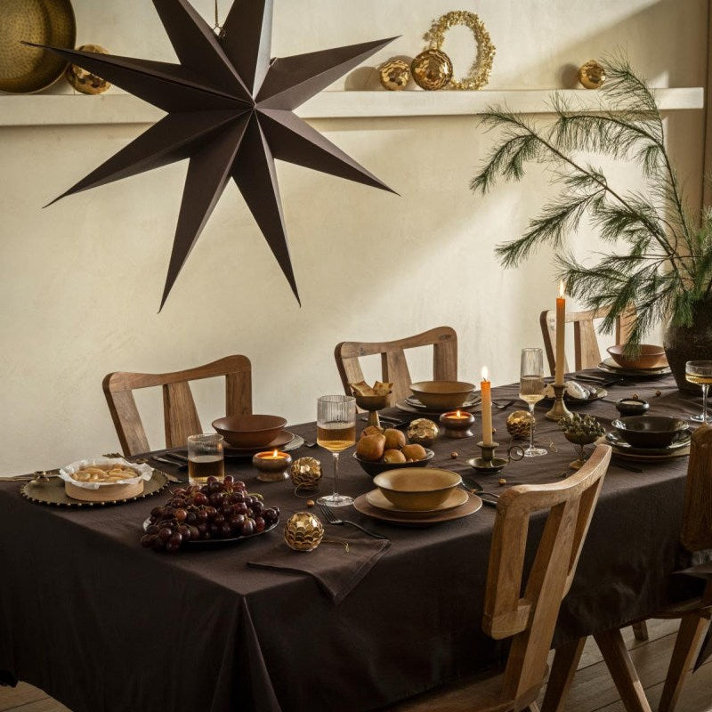 vtwonen / Christmas Star Paper  / Dark Brown / MOQ 5