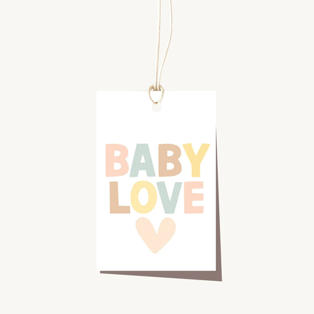 Tag / Baby Love / $1.13 unit / MOQ 1 pack of 10