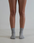 Ribbed / Cotton Socks / Grey