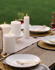 Flameless Candle / Specialty Pillars / Nordic White (MOQ 4)