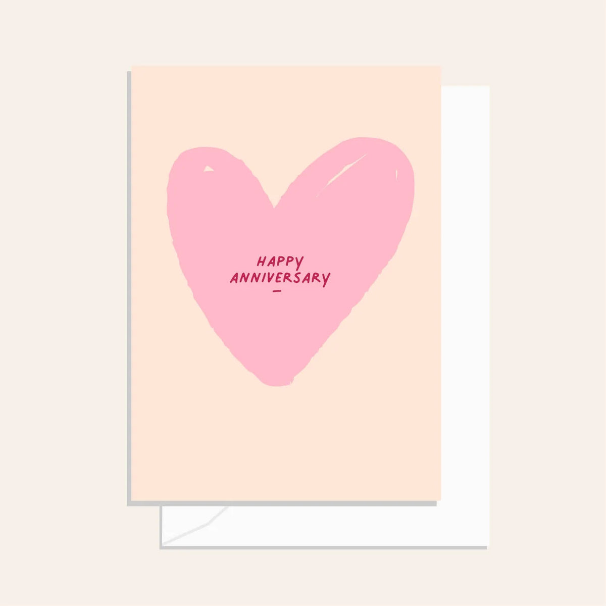 Greeting Card / Happy Anniversary Heart / $2.95 unit / MOQ 1 pack of 6