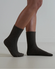 Luxe / Cashmere Wool Socks / Chocolate