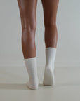 Luxe / Cashmere Wool Socks / Milk