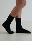 Luxe / Cotton Socks / Black