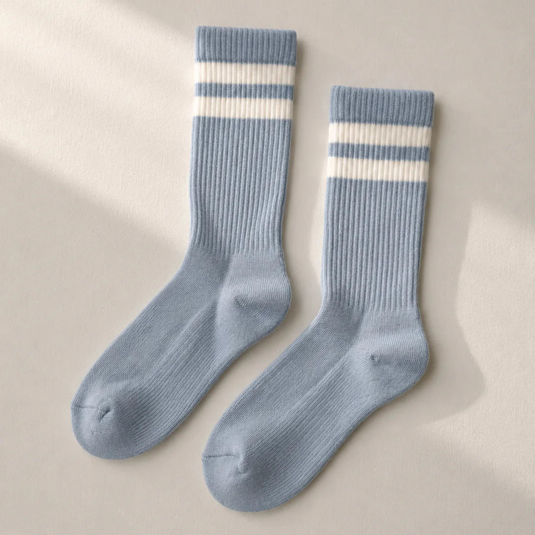 Classic Cotton Twin Stripe Blue