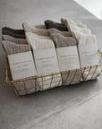 Luxe / Cotton Socks / Grey