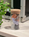 Salt Selection Glass Jar