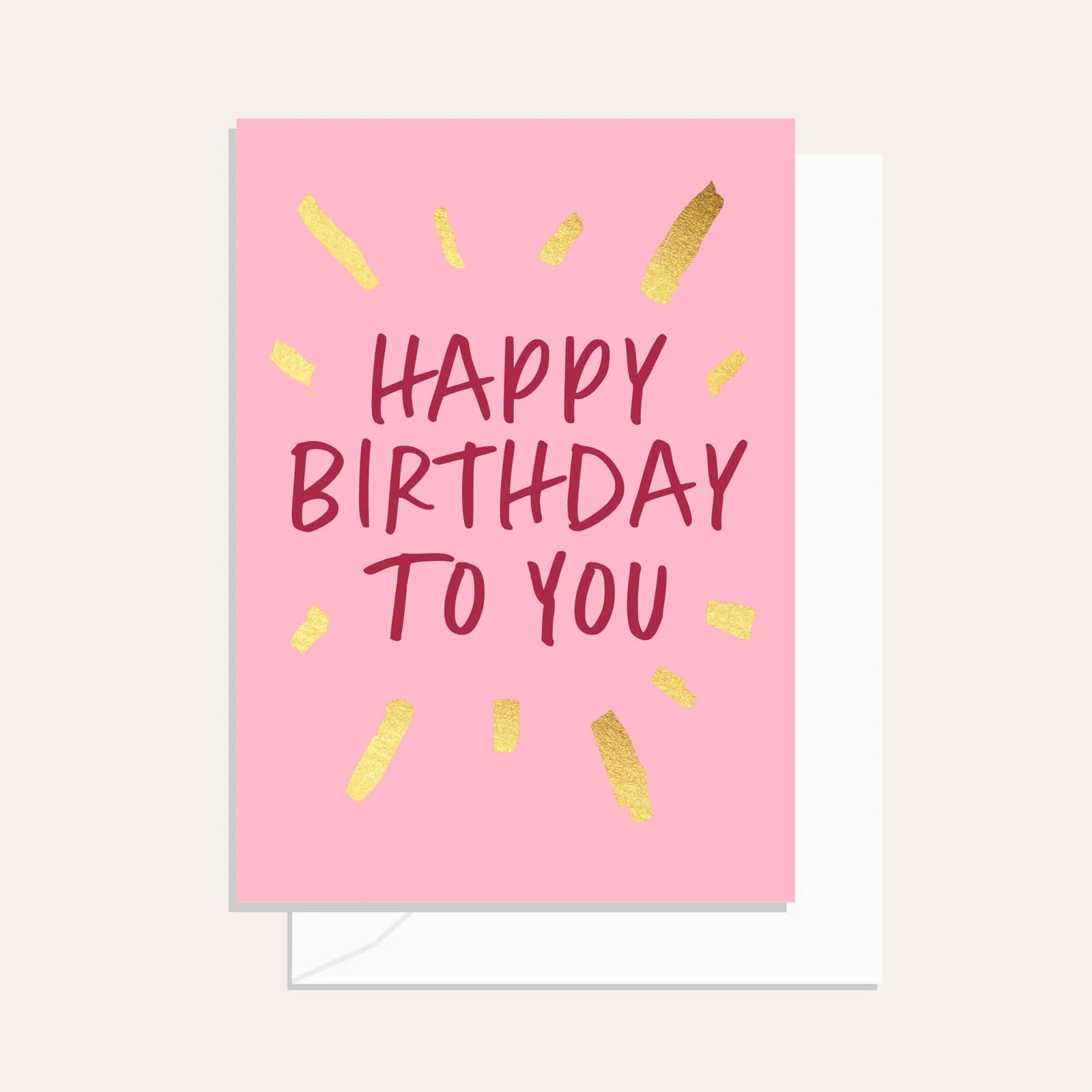 Greeting Card / Sparkler Birthday Cherry / $3.15 unit / MOQ 1 pack of 6