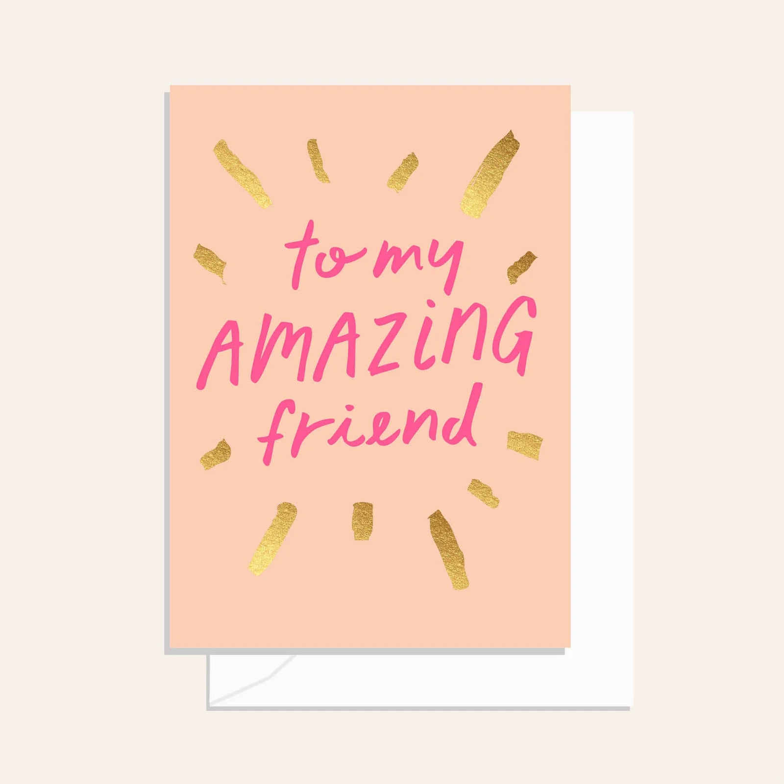 Greeting Card / Sparkler Amazing Friend / $3.15 unit / MOQ 1 pack of 6