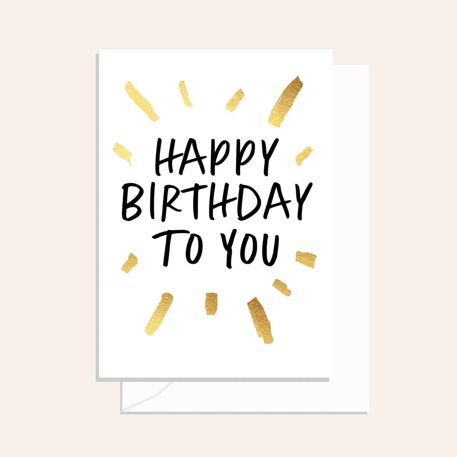 Greeting Card / Sparkler Birthday Black / $3.15 unit / MOQ 1 pack of 6