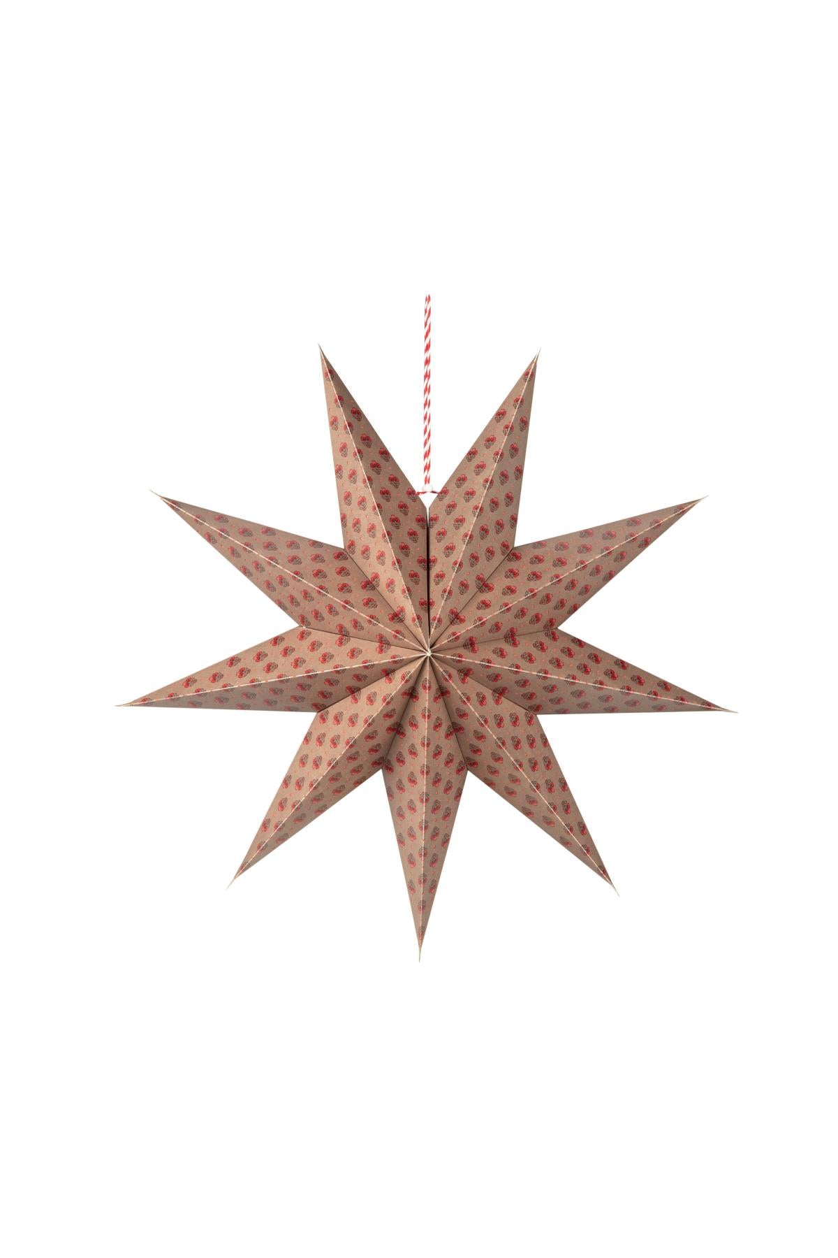 Christmas Star &amp; Rosette  / MOQ 1