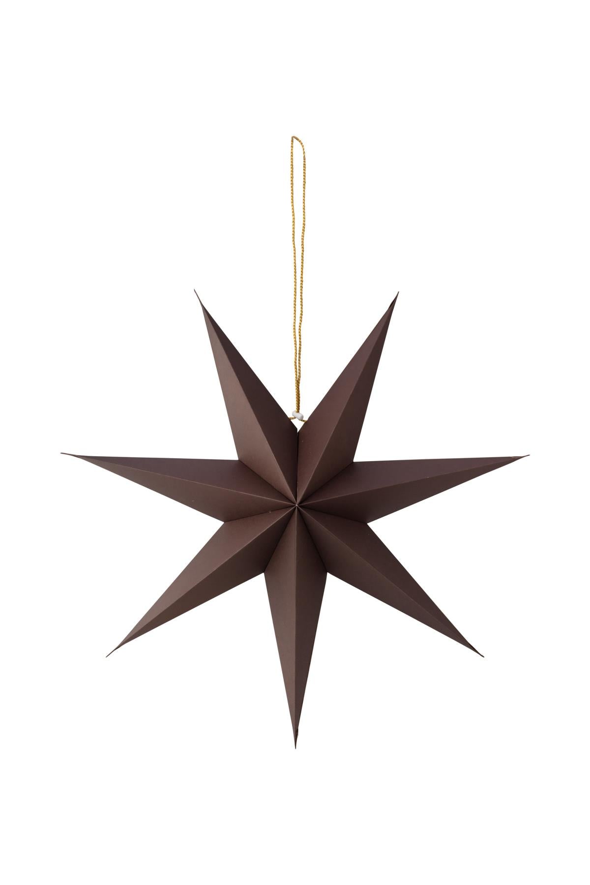 vtwonen / Christmas Star Paper  / Dark Brown / MOQ 5
