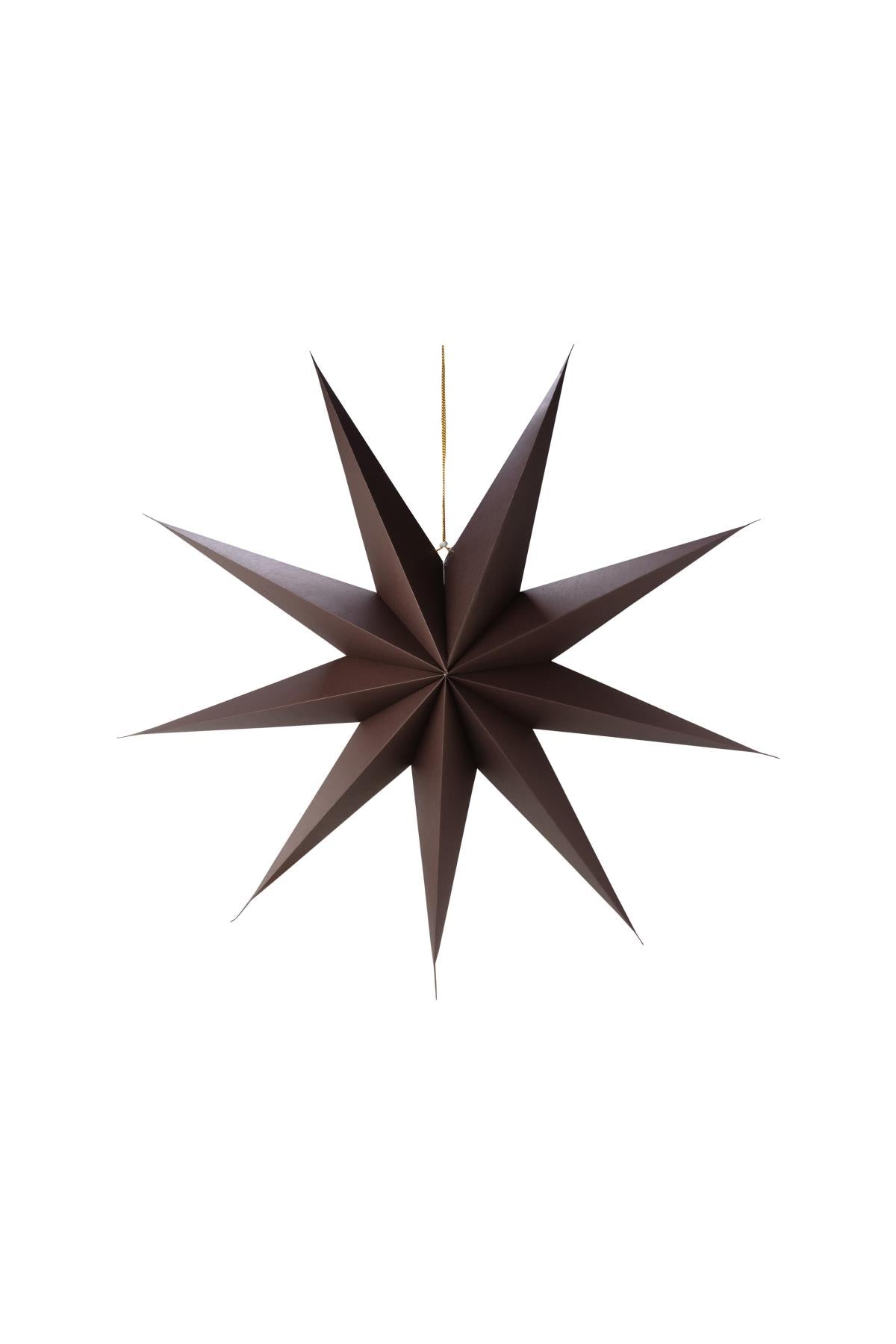 vtwonen / Christmas Star Paper  / Dark Brown / MOQ 5