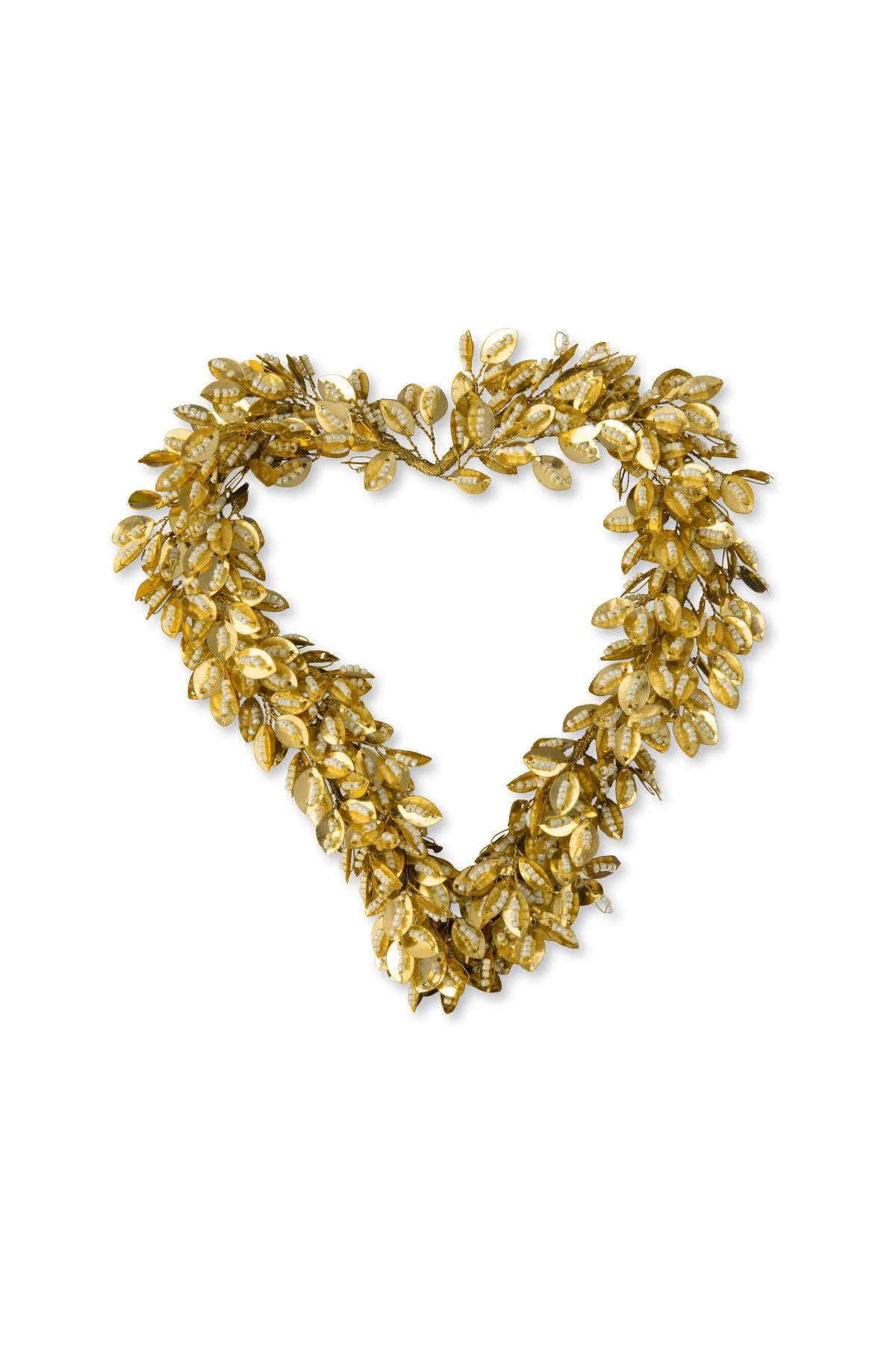 vtwonen / Christmas Wreath Ornament / Metal Gold  / MOQ 1-2