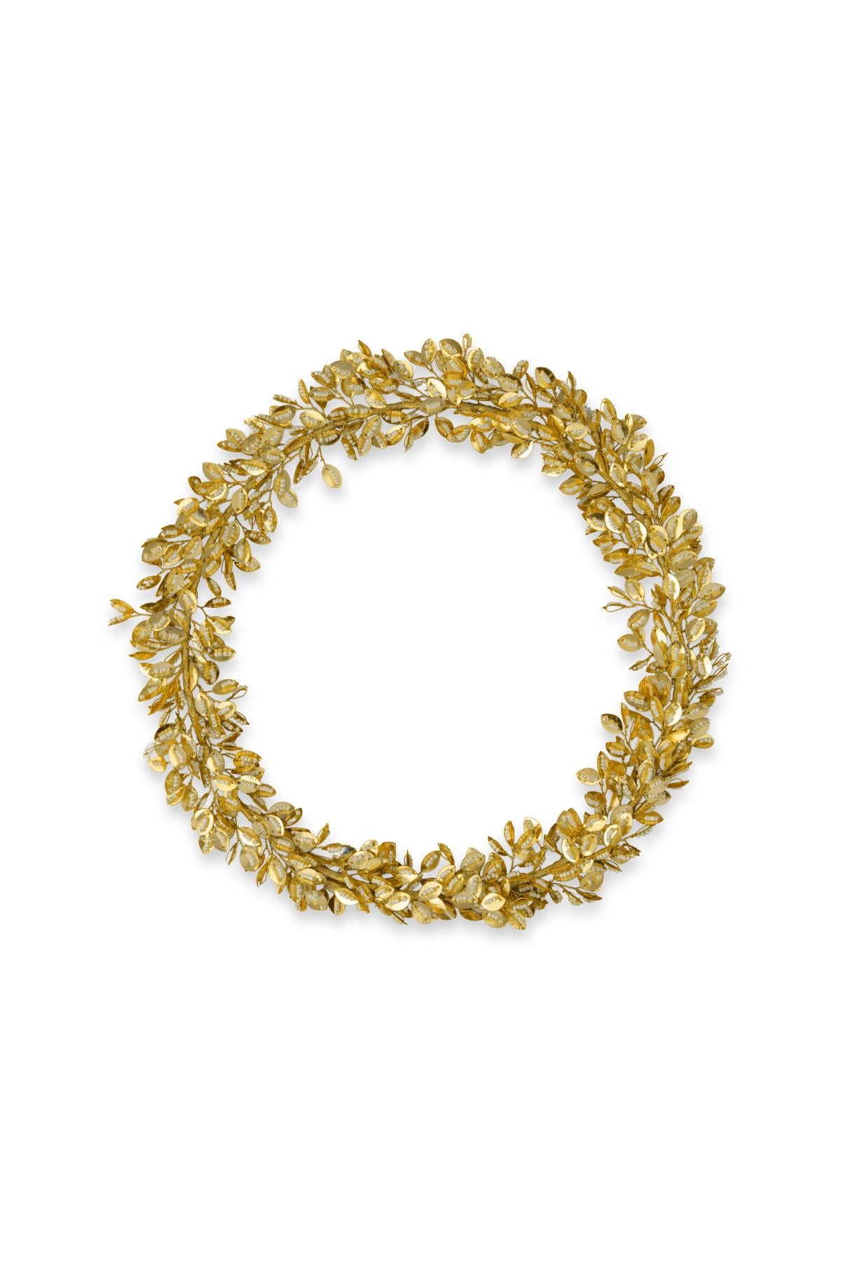 vtwonen / Christmas Wreath Ornament / Metal Gold  / MOQ 1-2