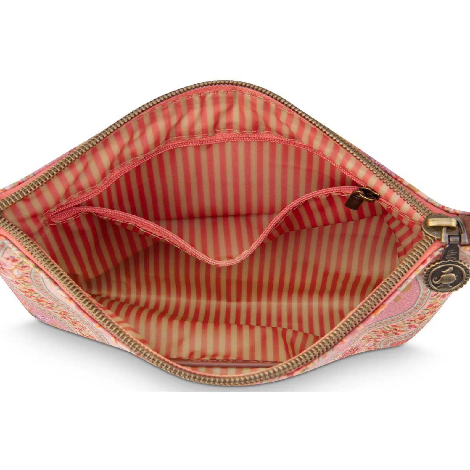 Charly / Cosmetic Flat Pouch Medium / Ornamento / MOQ 1
