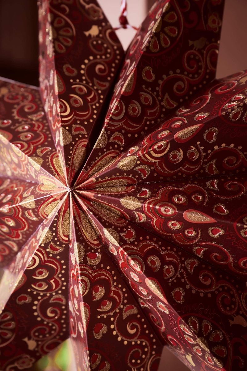 Christmas Star / Paper Allover Print / MOQ 1